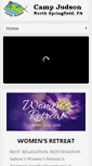 Mobile Screenshot of campjudson.com